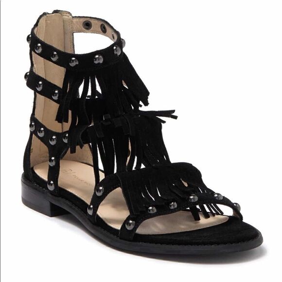 Pelle Moda Helen Studded Gladiator Sandals - Picture 1 of 8